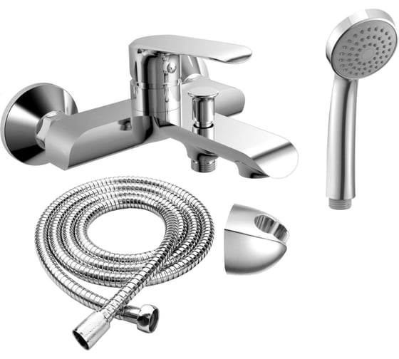 Изображение товара Смеситель для ванны RUSH Gozo короткий излив, хром GZ3735-44