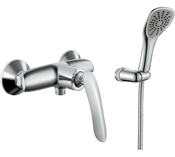 Изображение товара Одноручный смеситель для душа RUSH Island хром IS6535-63