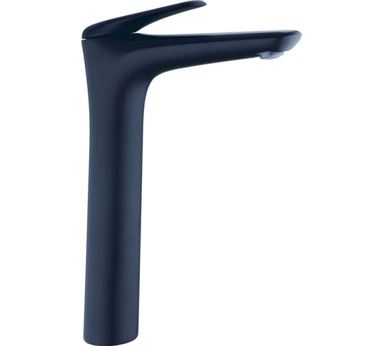 Изображение товара Одноручный смеситель для умывальника RUSH черный NE1735-11blаск