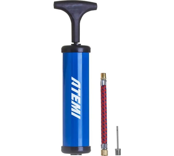 Изображение товара Насос для мячей пластиковый ATEMI JY-20N со шлангом и иглой, 30 см 00-00009885