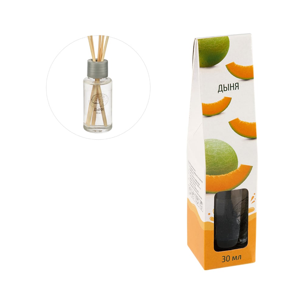 Изображение товара Диффузор для дома с палочками Волшебная страна объем 30 мл аромат Дыня