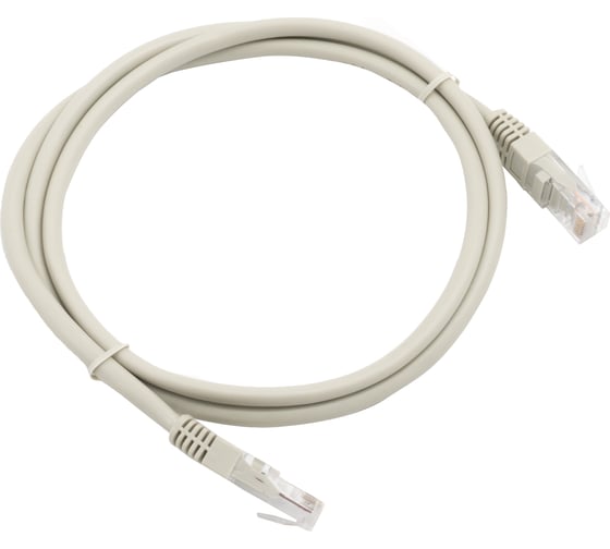 Изображение товара Кабель патч-корд A1 1 м., U/UTP, 5e, медь, серый A1-LCU5E-C-1M