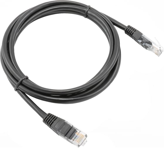 Изображение товара Кабель патч-корд A1 1.5 м., U/UTP, 5e, медь, черный A1-LCU5E-C-1.5M-BK