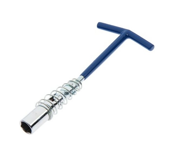 Изображение товара Ключ ТУНДРА свечной с карданным шарниром, 16 мм 881963