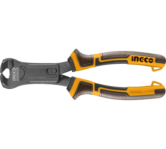 Изображение товара Кусачки торцевые INGCO SUPER INDUSTRIAL усиленные на 65%, 200 мм HCECP58200