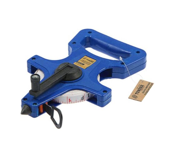 Изображение товара Лента ТУНДРА мерная геодезическая фибергласовая, 30 м 881737