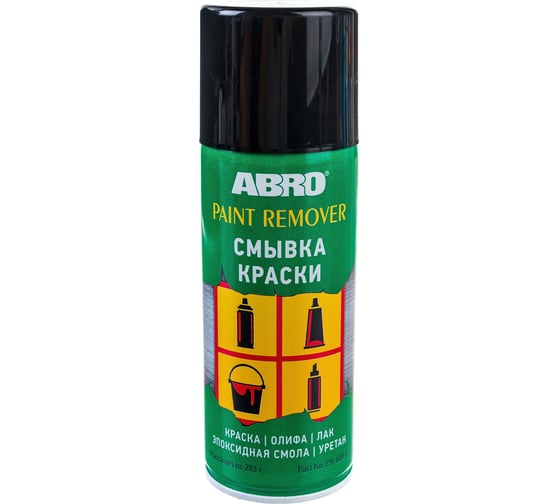 Изображение товара Смывка краски ABRO аэрозоль 520 мл PR-600-RW