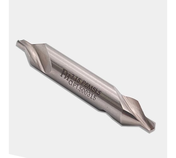 Изображение товара Набор сверл центровочных без предохранительного конуса тип А 10 шт, Р6М5К5 с кобальтом, 3.15 мм ГОСТ 14952-75 РОСИНСТРУМЕНТ 505315