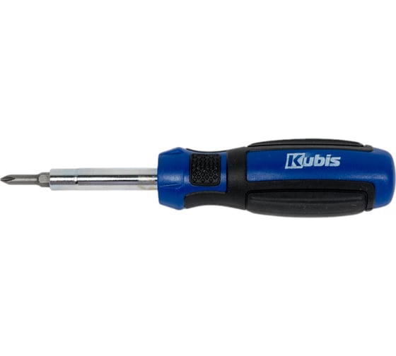 Изображение товара Отвертка 6-в-1 KUBIS PH1-SL5, PH2-SL6 мм, торцевая 6-8 мм 02-08-0206