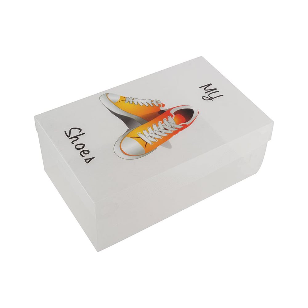 Коробка для обуви Рыжий кот складная коробка под один капкейк для тебя 9 × 9 × 11 см