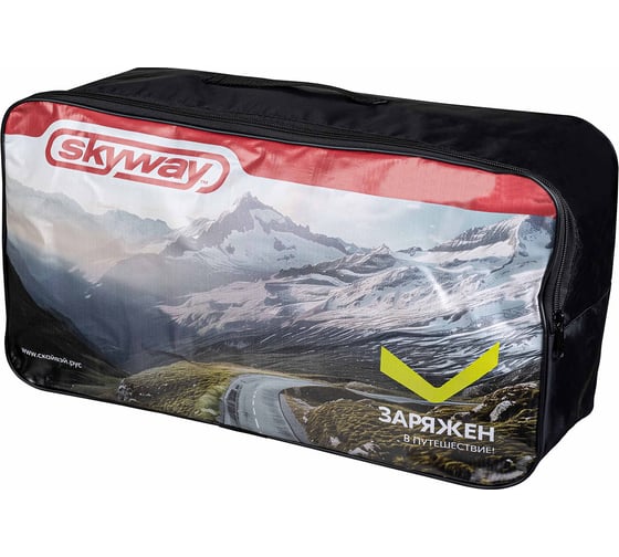 Изображение товара Сумка автомобилиста SKYWAY 47х24х18 см, рисунок "Заряжен в путешествие" S05301016