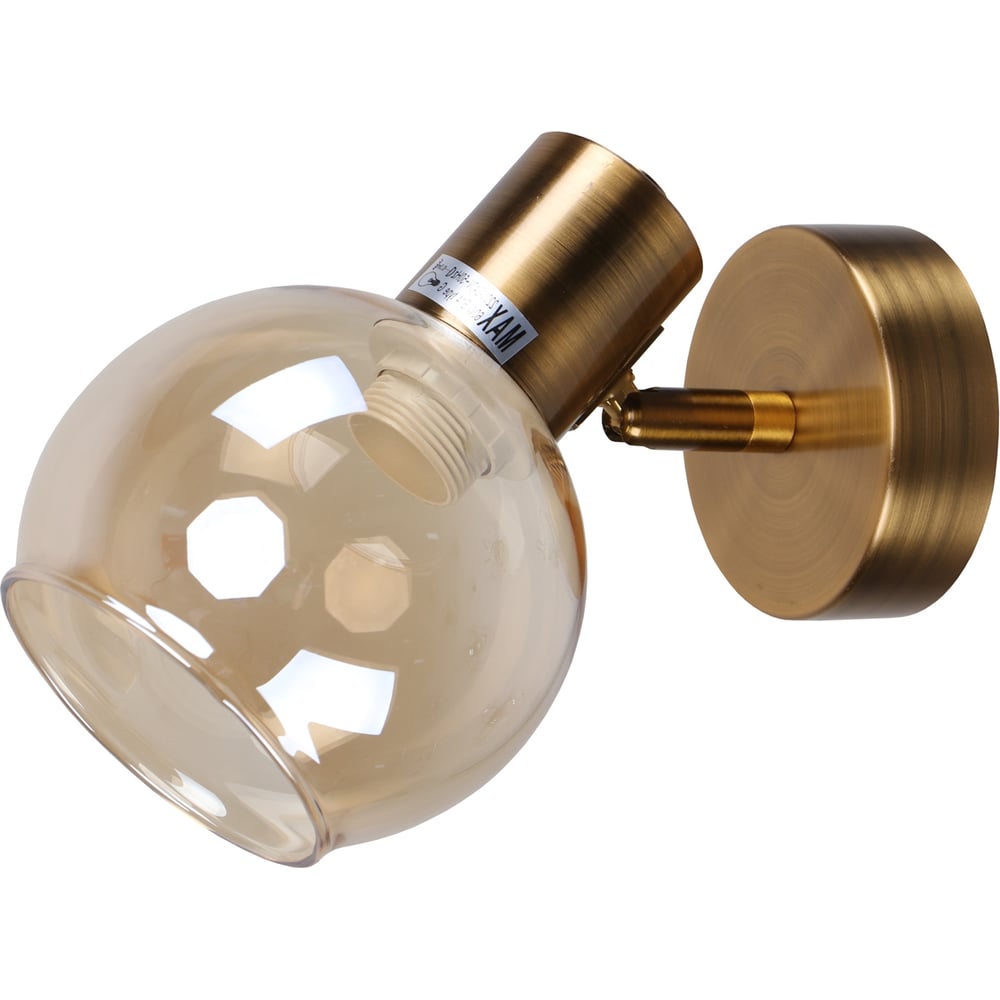 Изображение товара Спот настенный ЭкономСвет 20783/1wGD+BK BR в стиле модерн