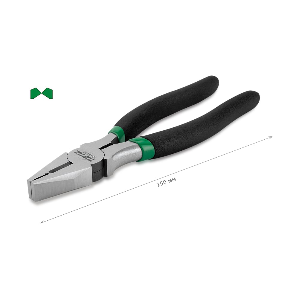 Изображение товара Профессиональные пассатижи TOPTUL 150 мм DBAB2206B высококачественный инструмент для электромонтажа