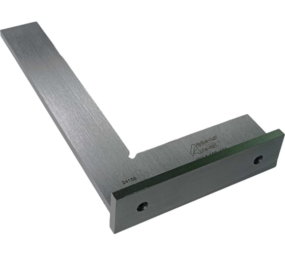 Изображение товара Угольник поверочный АЛЬФА-НДТ УШ 160x100 кл.1 (с первичной калибровкой) УП-00004138