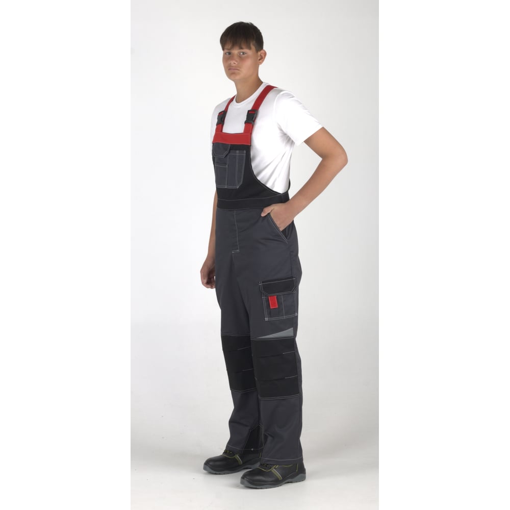 Изображение товара Мужской летний полукомбинезон MILL ФОРМУЛА размер 52-54 водоотталкивающий с защитными карманами