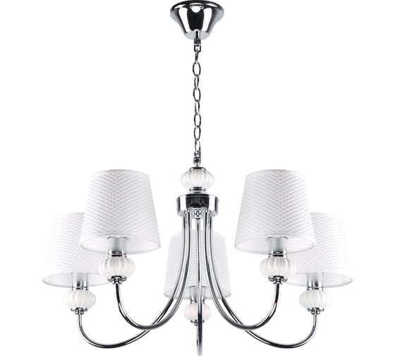 Изображение товара Светильник ЭкономСвет классический 17006/5CR WT