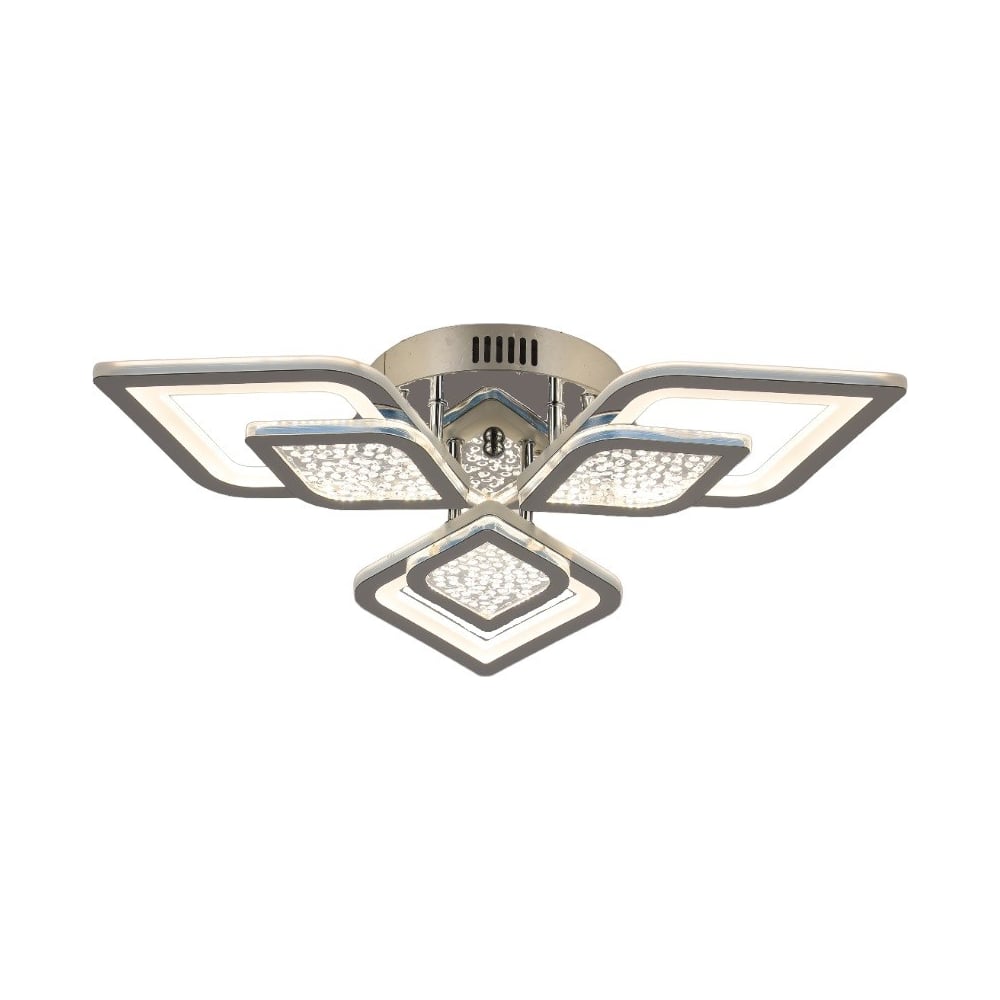 Изображение товара Светодиодный накладной светильник ЭкономСвет 51266/3CR, модерн, регулируемая цветовая температура