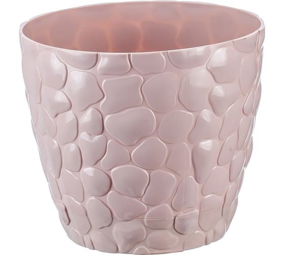 Изображение товара Кашпо IDEA КАМНИ D260мм 8л М 3171 Чайная роза