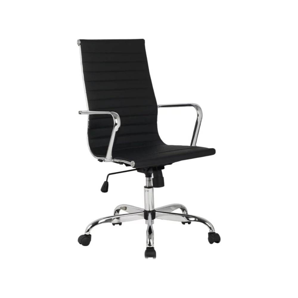 фото Кресло руководителя easy chair bnhg echair-707 tpu кожзам черный, хром 481271