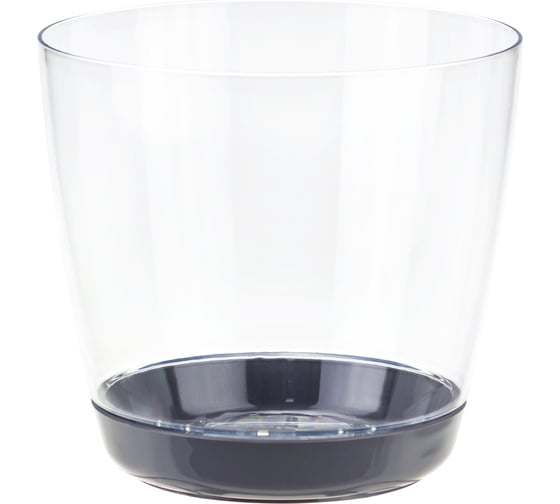 Изображение товара Кашпо с поддоном IDEA ОРХИДЕЯ D180мм, 3л М 3051 Прозрачный