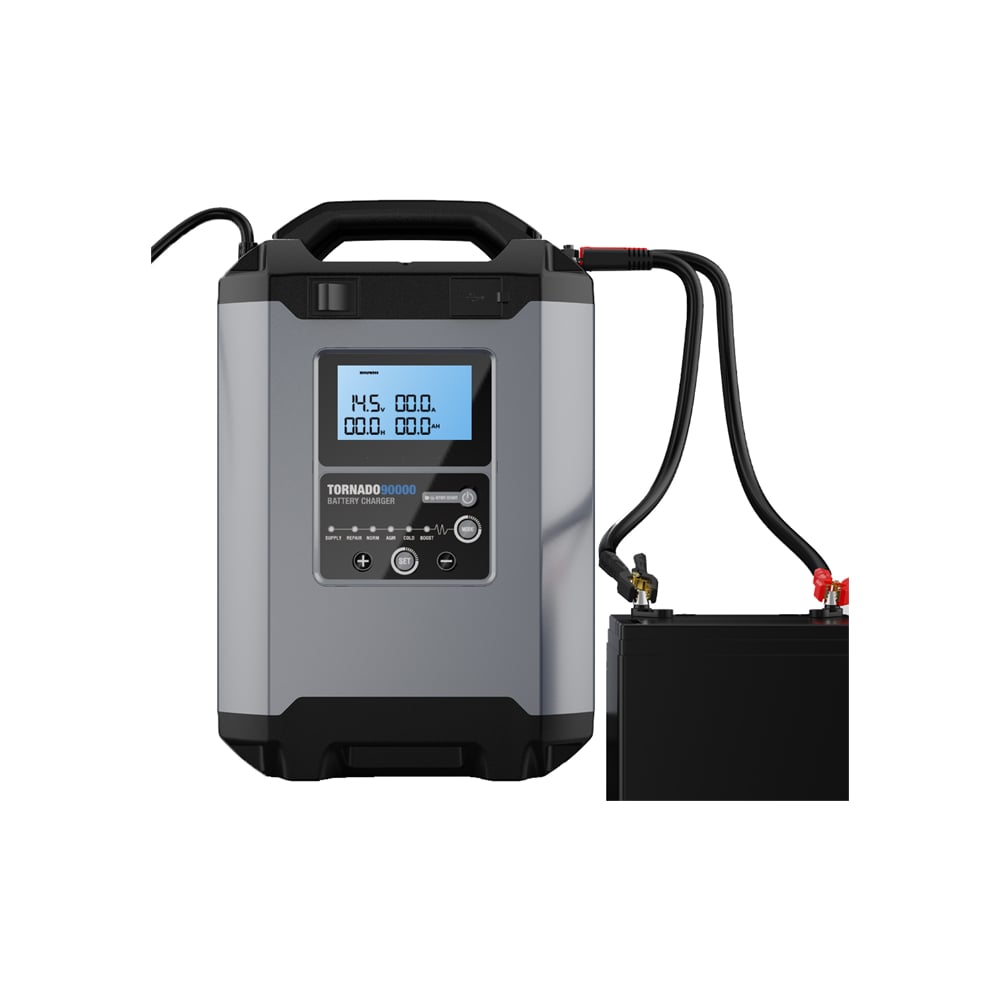 Изображение товара Умное зарядное устройство Topdon Tornado90000 для литий-ионных аккумуляторов