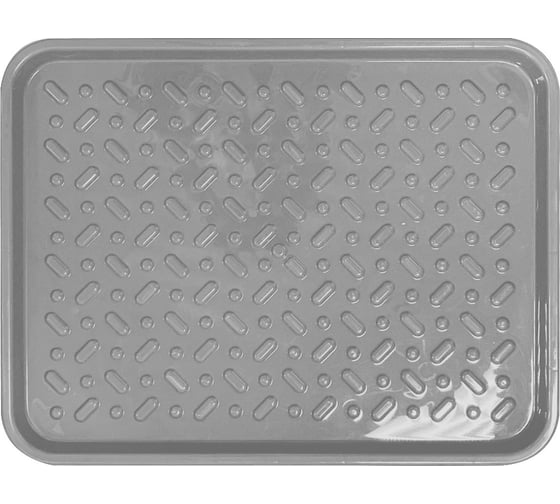 Изображение товара Лоток для обуви Архимед 48x37x2,5 св.серый Р1232СС