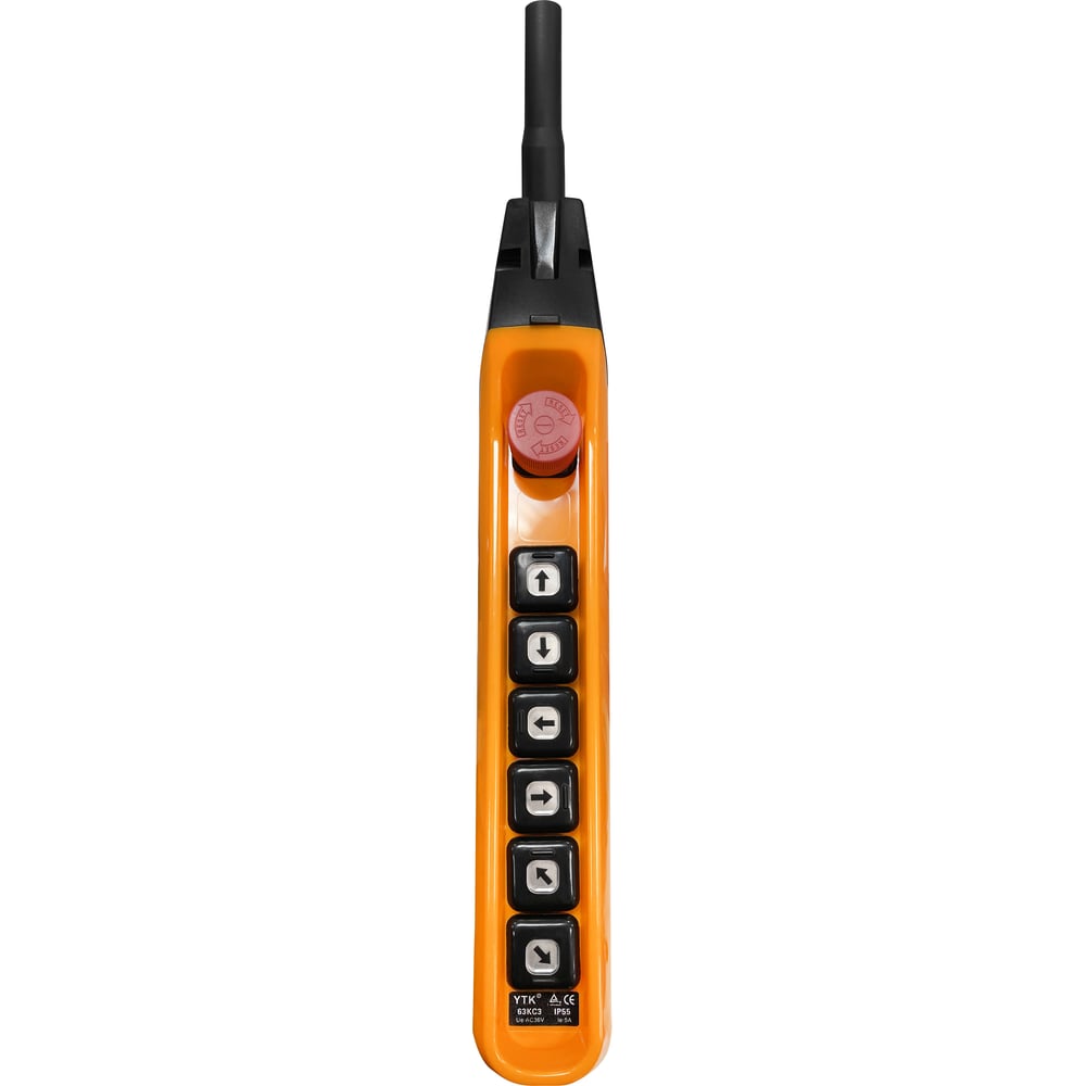 Изображение товара Пульт управления OCALIFT 6 кнопок М5 1 скорость, стоп, IP55 TNHA1-63F