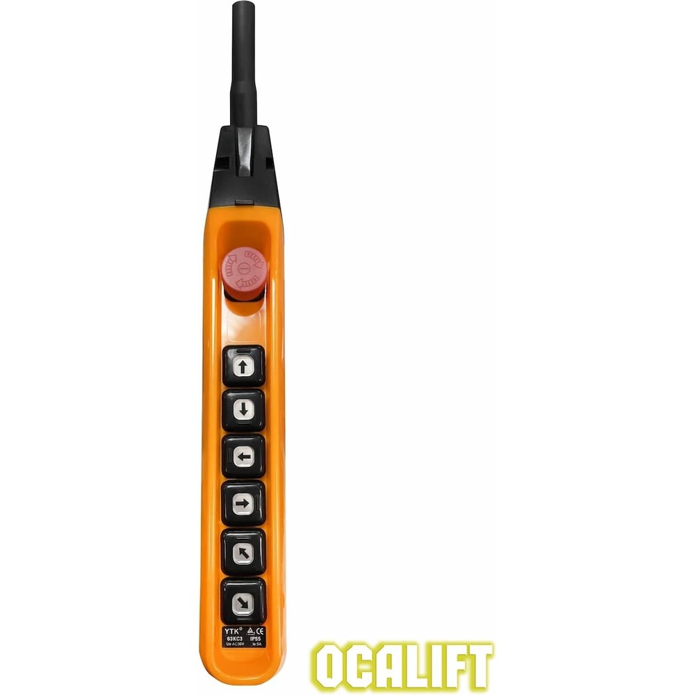 Изображение товара Пульт управления OCALIFT 6 кнопок М5 с IP55 профессиональный