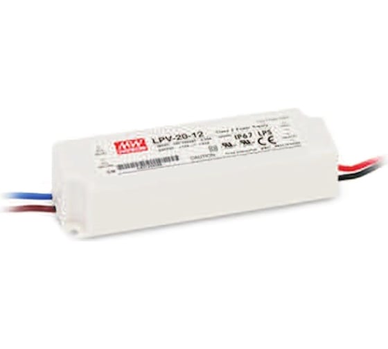 Изображение товара Источник питания Mean Well AC/DC LPV-20-12 Т00274071
