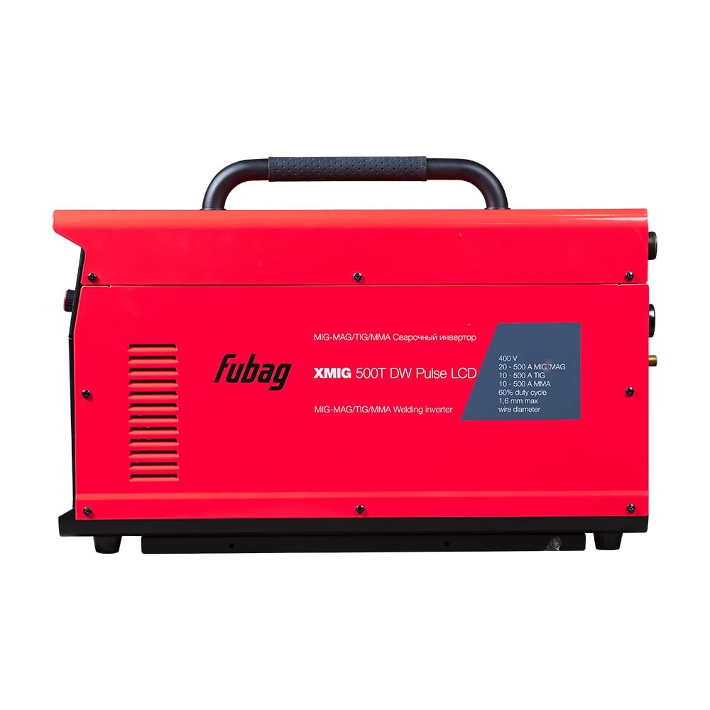 Изображение товара Профессиональный сварочный полуавтомат FUBAG XMIG 500T DW PULSE с жидкостным охлаждением