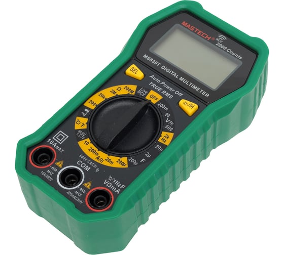 Изображение товара Цифровой мультиметр MASTECH MS830T 00-00013495