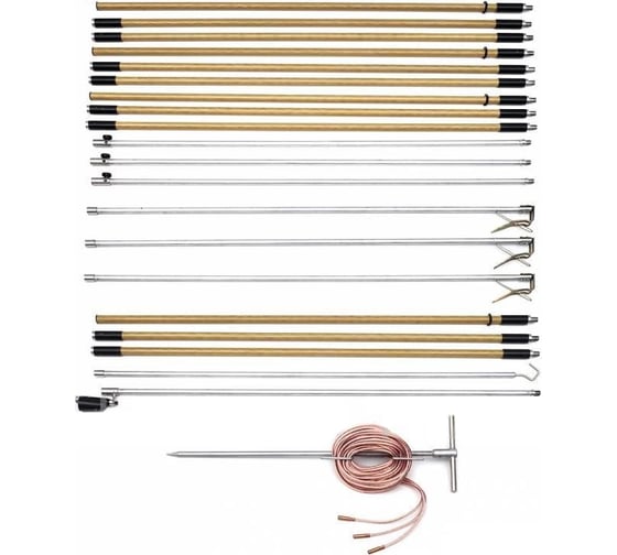 Изображение товара Комплект штанг для заземления Электро Трейд ВЛ КШЗ-10Э ET-Z213-25