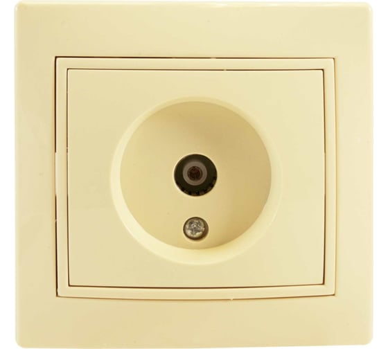Изображение товара Телевизионная розетка Jilion бежевый 9533185