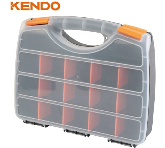 Изображение товара Кейс-органайзер для инструментов KENDO 320x255x60 мм 90224