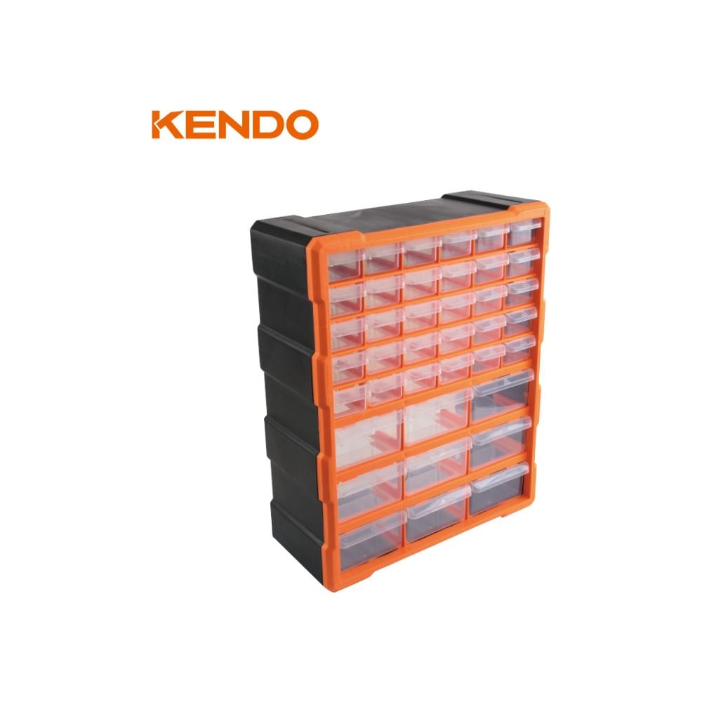 Изображение товара Вертикальный органайзер KENDO с 39 ящиками для мелочей и метизов