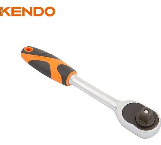 Изображение товара Ключ-трещотка KENDO CrV, 220 мм, зубьев 72,  3/8" 16111
