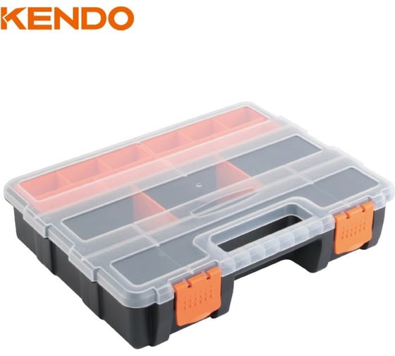 Изображение товара Кейс-органайзер для инструментов KENDO 290x220x60 мм 90236