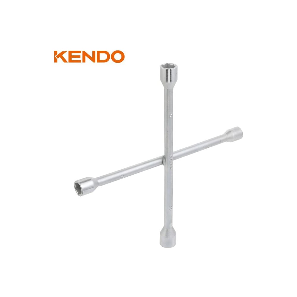 Баллонный ключ-крест KENDO 17x19x21x23 мм 18001