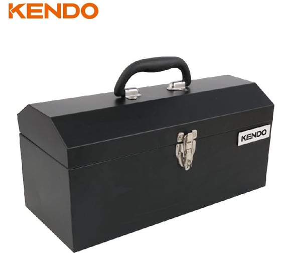 Изображение товара Металлический ящик для инструментов KENDO 410x180x195 мм 90281