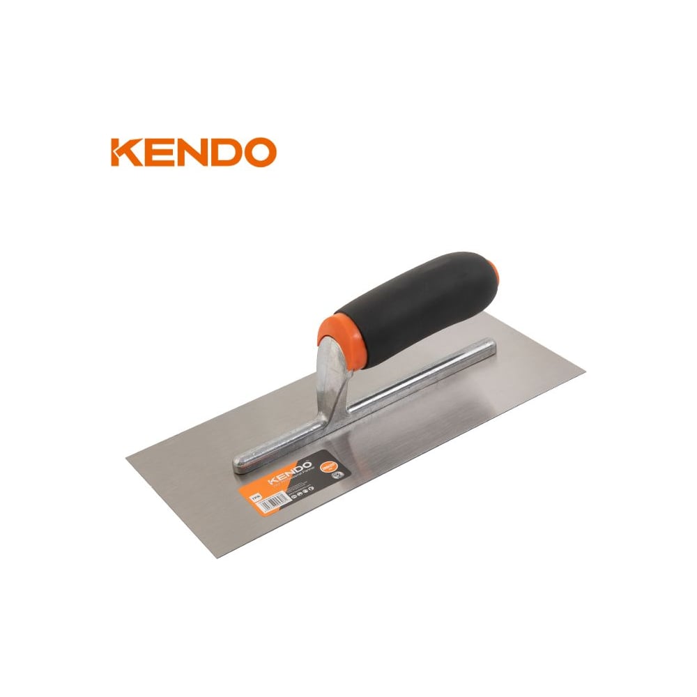 Изображение товара Гладилка стальная KENDO 280x120 мм 45308 Изображение товара Гладилка стальная KENDO 280x120 мм 45308