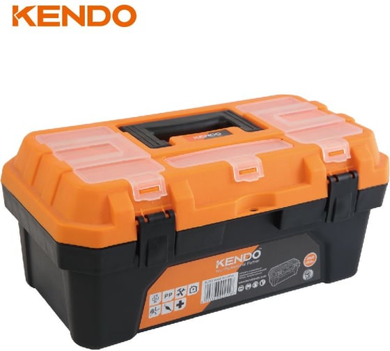 Изображение товара Пластиковый ящик для инструментов KENDO 14" 90255