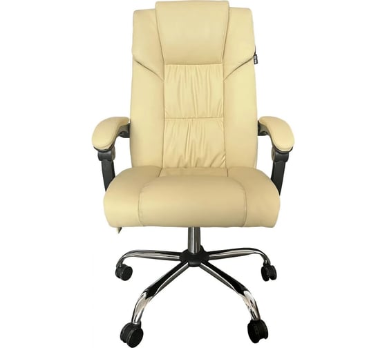 Изображение товара Кресло CACTUS с вибромассажем CS-CHR-OC04M-WT слоновая кость экокожа 2000502