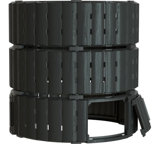 Изображение товара Компостер Piteco 1350л круглый чёрный, K11135