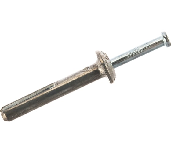 Изображение товара Забиваемый металлический дюбель-гвоздь VIPкрепеж 6.3х38, 3 шт 21809 VIP