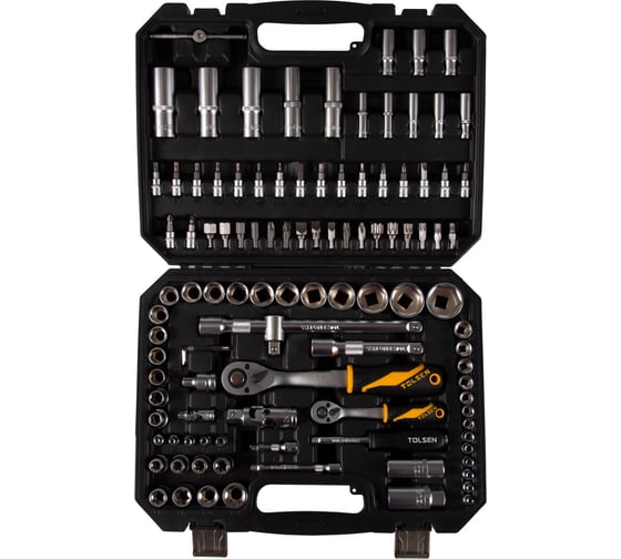 Изображение товара Универсальный набор инструментов TOLSEN 108 предметов 15144