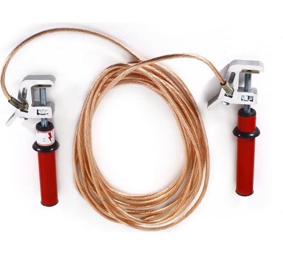 Изображение товара Переносное заземление Электро Трейд для машин ЗПМ-1Э /16мм L=10м/ ET-Z1-16-10