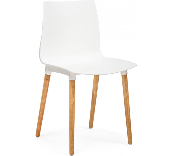 Изображение товара Пластиковый стул Woodville Кобе белый 589900