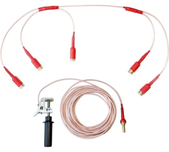 Изображение товара Переносное заземление Электро Трейд для ВЛ до 1кВ ЗПЛ-1Э СИП /КОМПЛ-5/ ET-ZK-5