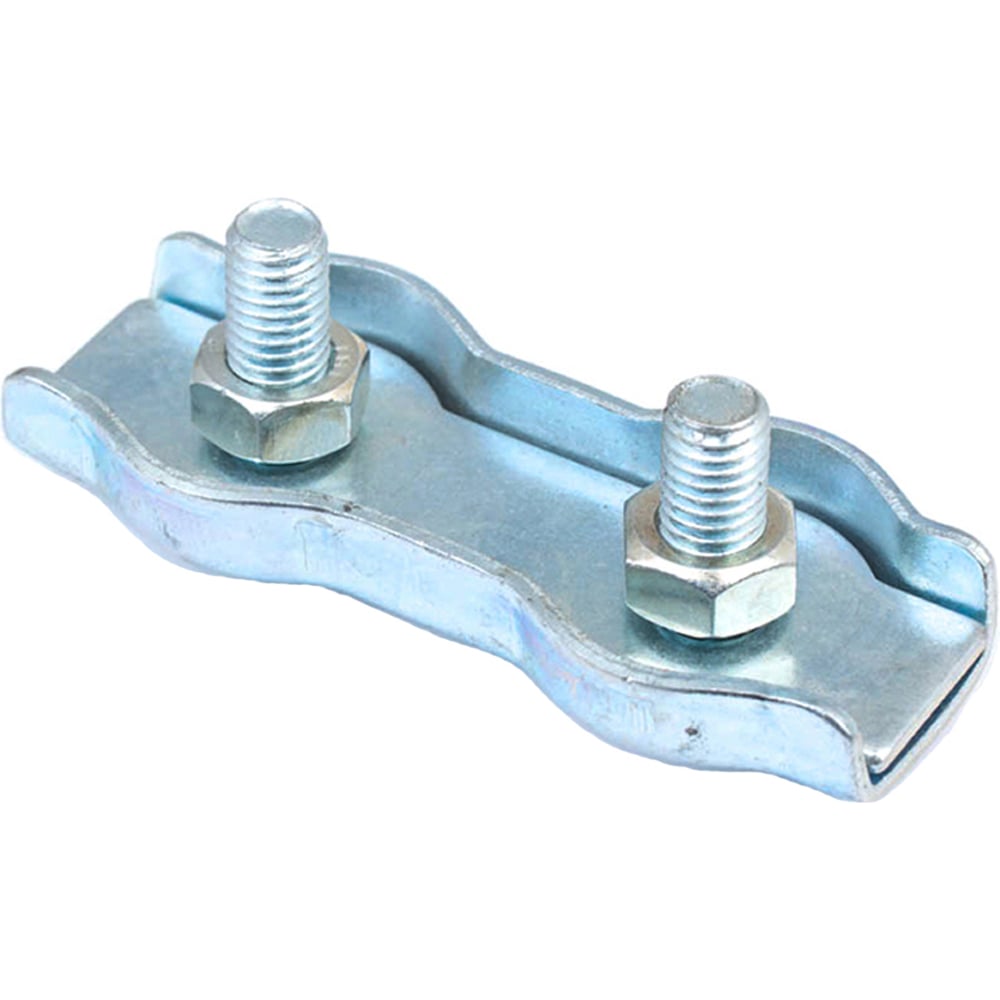 Изображение товара Зажим троса Fixbox Duplex 8 мм белый цинк 1 шт 243320