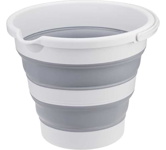 Изображение товара Ведро IDEA ФЛЕКС 5 л, складное М 2414 Смоки